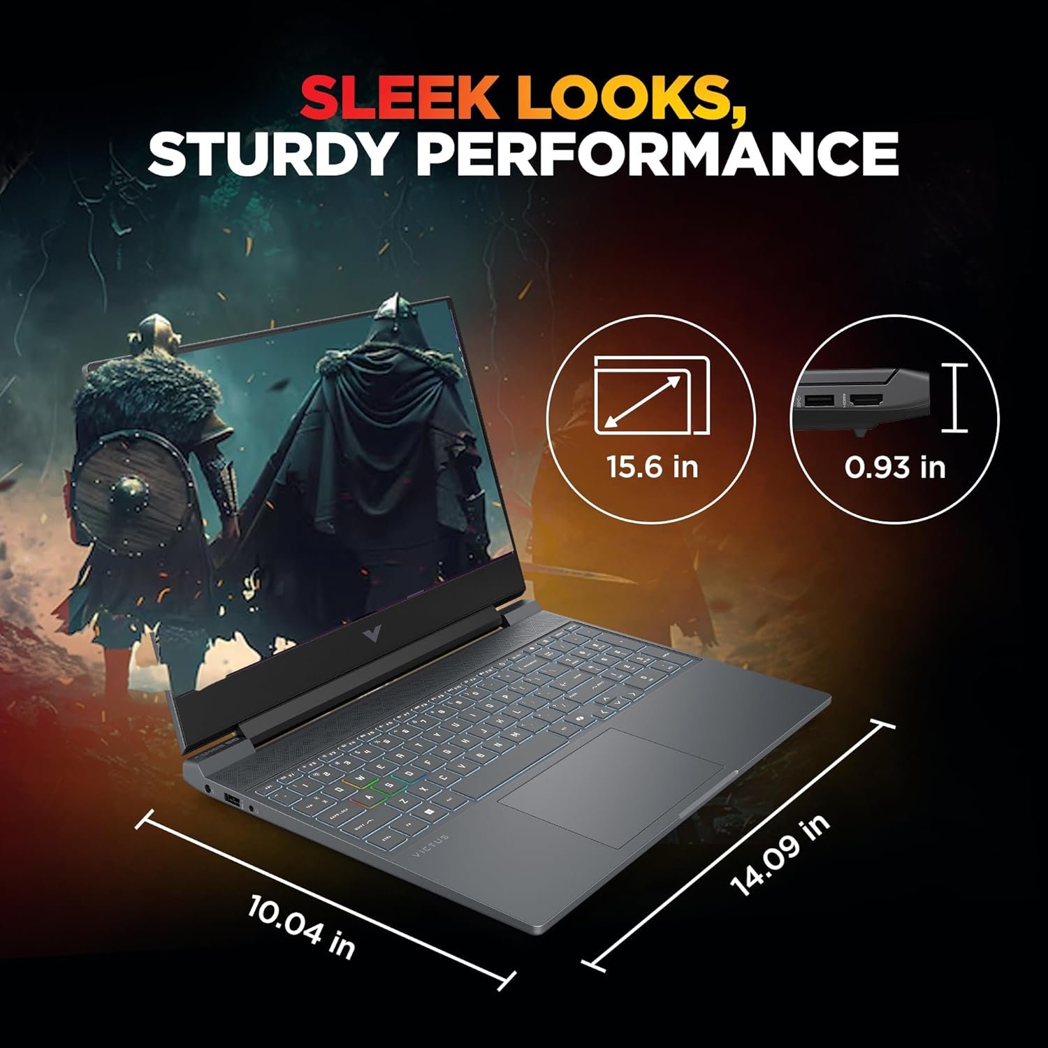 71kchumprql. sl1500 HP Smartchoice Victus, 13th Gen Intel Core i7-13620H, 8GB RTX 5060, 24GB DDR5(Upgradeable) 1TB SSD, 144Hz, FHD, 15.6/39.6cm, Win11, M365(1yr)*Office 24, Mica Silver,2.29Kg,fa2308TX, RGB Gaming Laptop