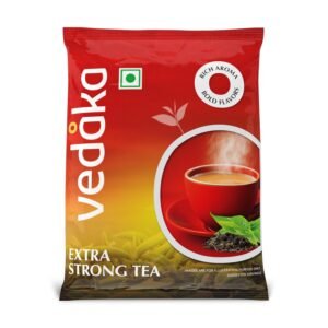 Amazon Brand - Vedaka Extra Strong Tea Powder | 500 g | Kadak Chai | Bold & Aromatic | Refreshing Black Tea