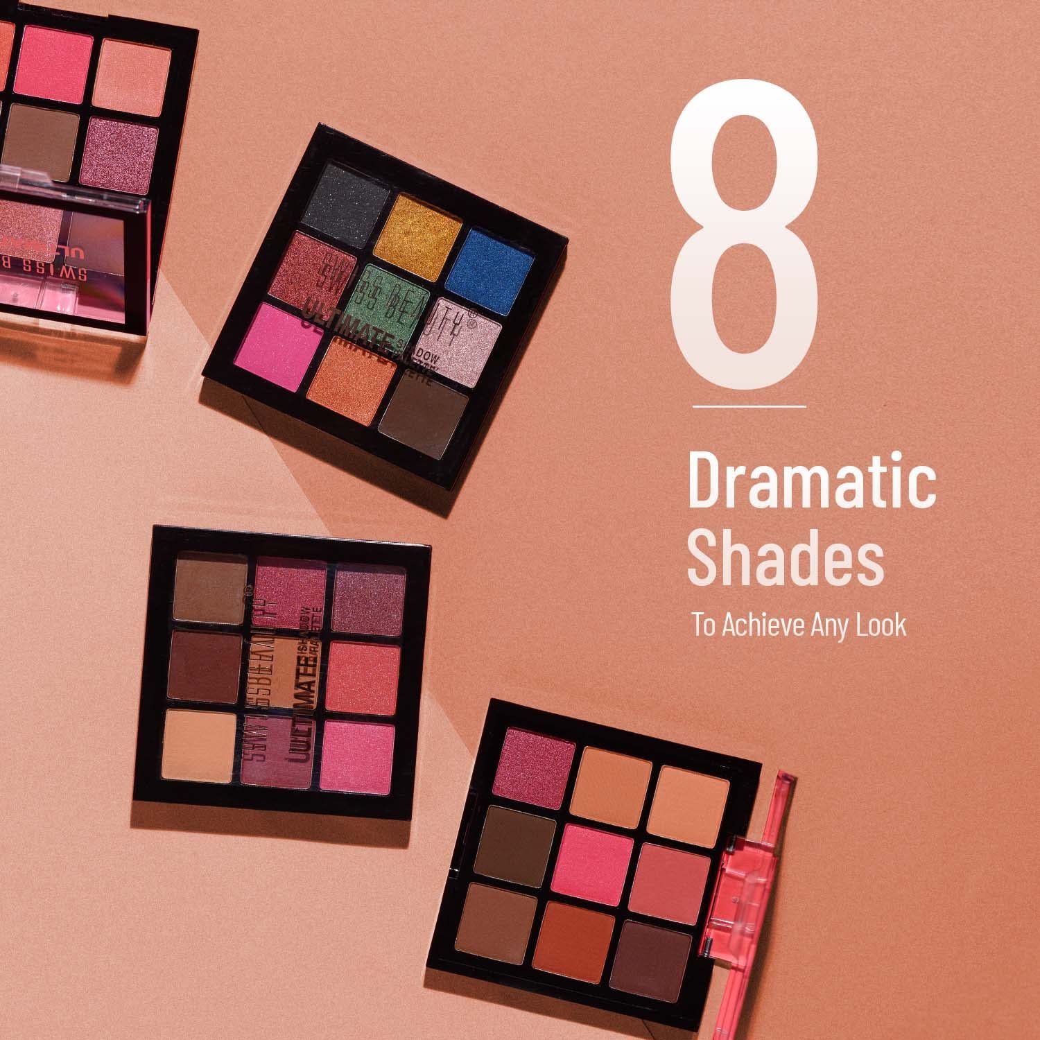 71ugpxevbhl. sl1500 Swiss Beauty Ultimate 9 Pigmented Colors Eyeshadow Palette Long Wearing And Easily Blendable Eye Makeup Palette Matte, Shimmery And Metallic Finish – Multicolor-02, 6G