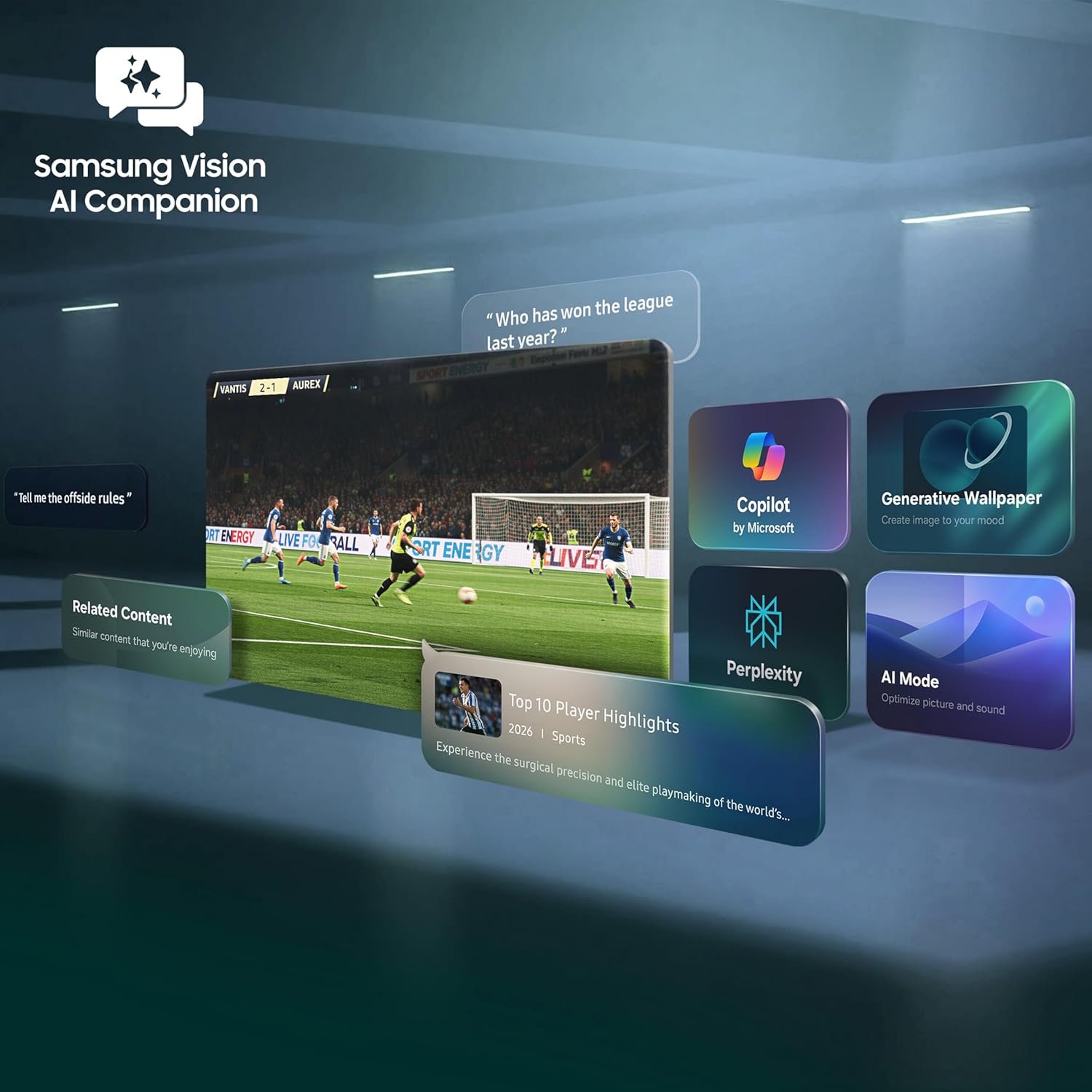 81wzbizkrl. sl1500 Samsung 43 inches Mini LED 4K Samsung Vision AI Smart TV UA43M71HAULXL