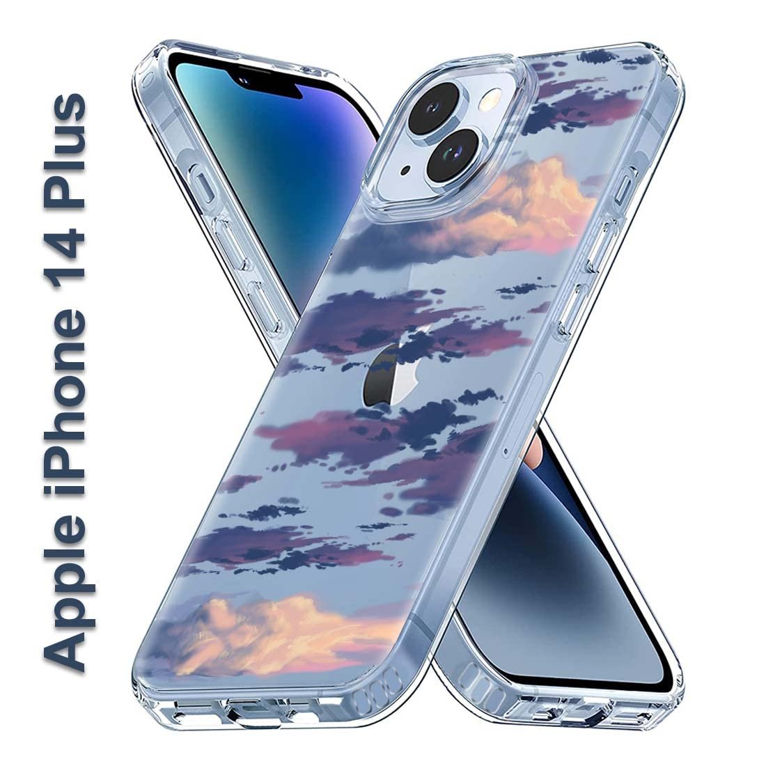 61 p rbjiul. sl1100 Fashionury Soft Silicon Printed Designer Mobile Back Cover for Apple iPhone 14 Plus -D2024